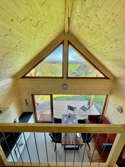 Zweistoeckiges Natur-Holzhaus Mit Berg- & Seesicht Horgenzell ภายนอก รูปภาพ